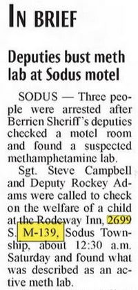 Howard Johnsons (Cosmo Extended Stay Motel) - May 10 2009 Article (newer photo)